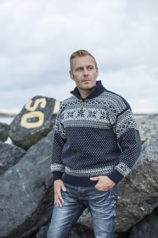 Nórsky Sveter NORWOOL zo 100% vlny Sigurd